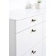 Bouton T manor T ø30x54x39 zamac laiton antique 